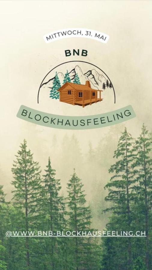 Bnb Blockhausfeeling Walenstadtberg Buitenkant foto